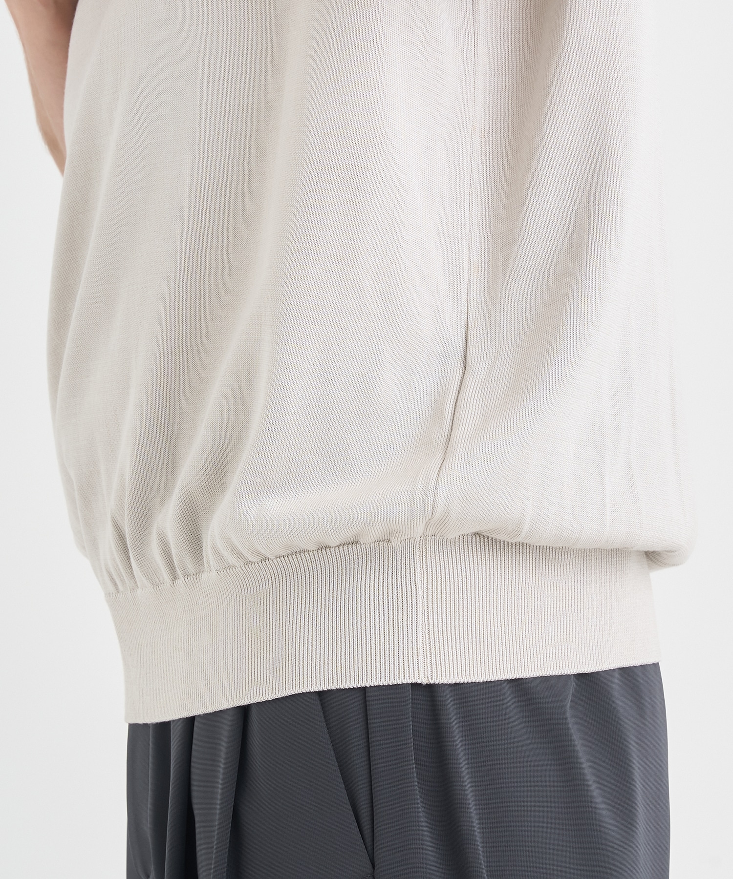 Washable Silk Knit S/S PO THE TOKYO