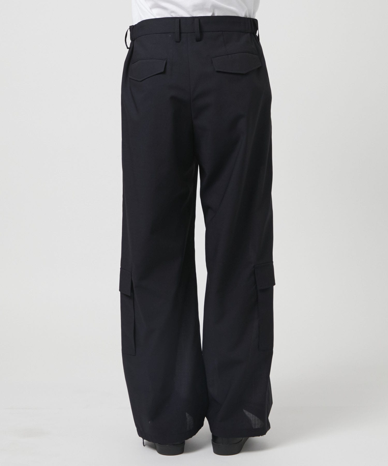 TWO TUCKS WIDE CARGO PANTS IRENISA