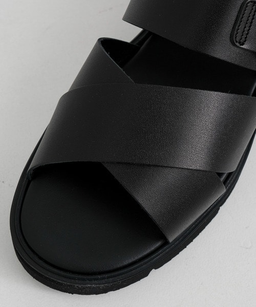 CROSS BELT SANDALS(GLOXI CUT MEDIUM SOLE) foot the coacher