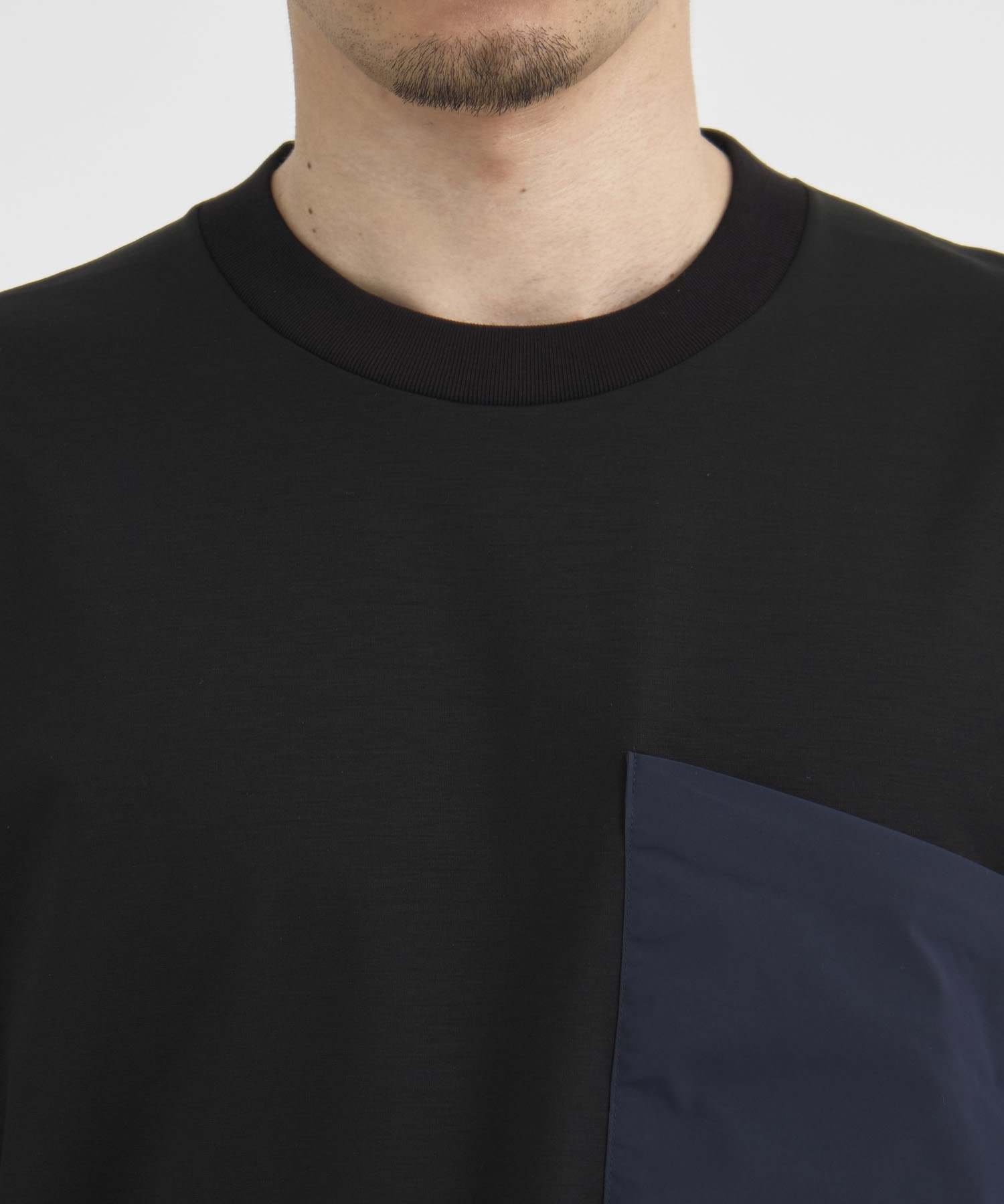 別注 DRAW CORD S/S POCKET TEE White Mountaineering