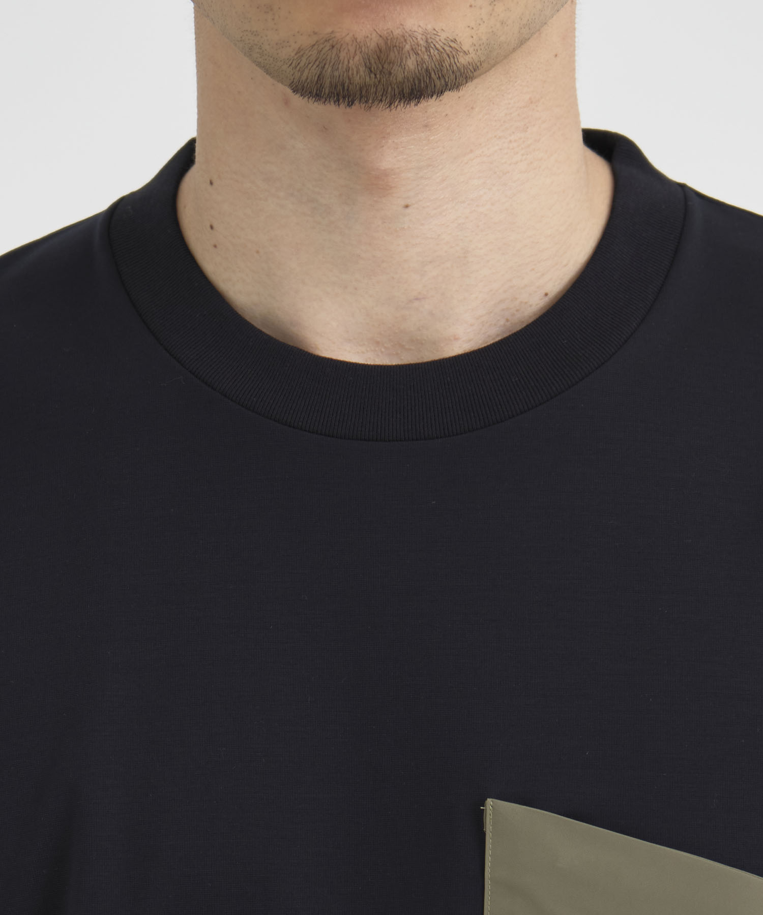 別注 DRAW CORD S/S POCKET TEE White Mountaineering