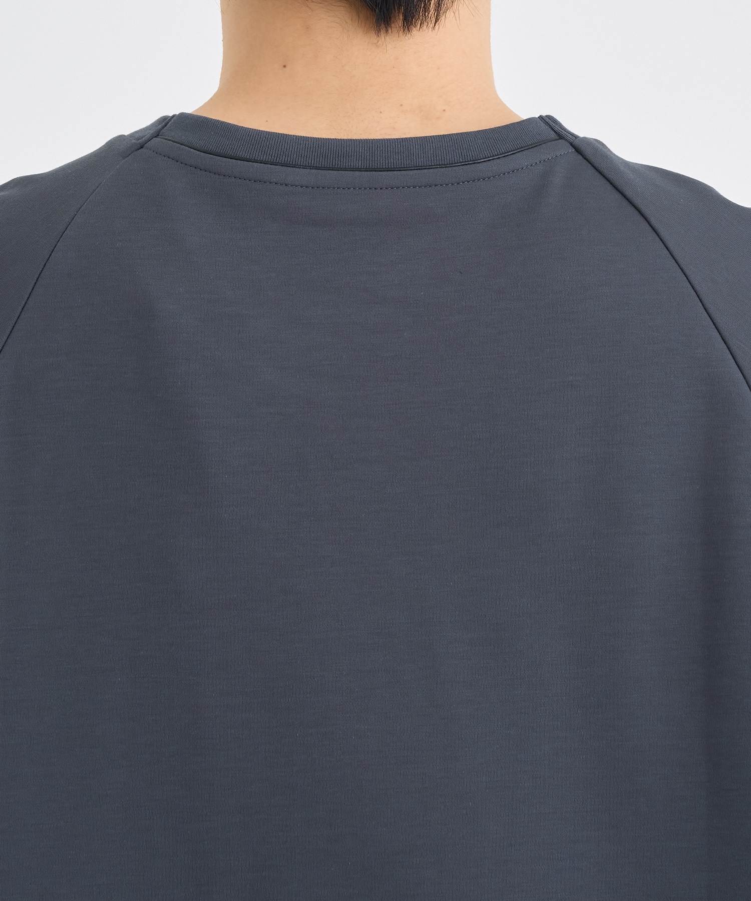 別注 RIB SHORT-SLEEVED POCKET T-SHIRT IRENISA