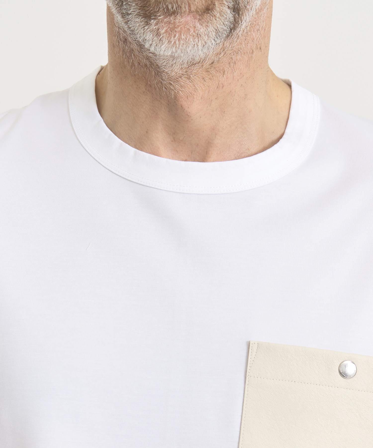 『もう、汗らない』SOLOTEX Jersey Washable Neo Leather Pocket T-Shirts THE TOKYO