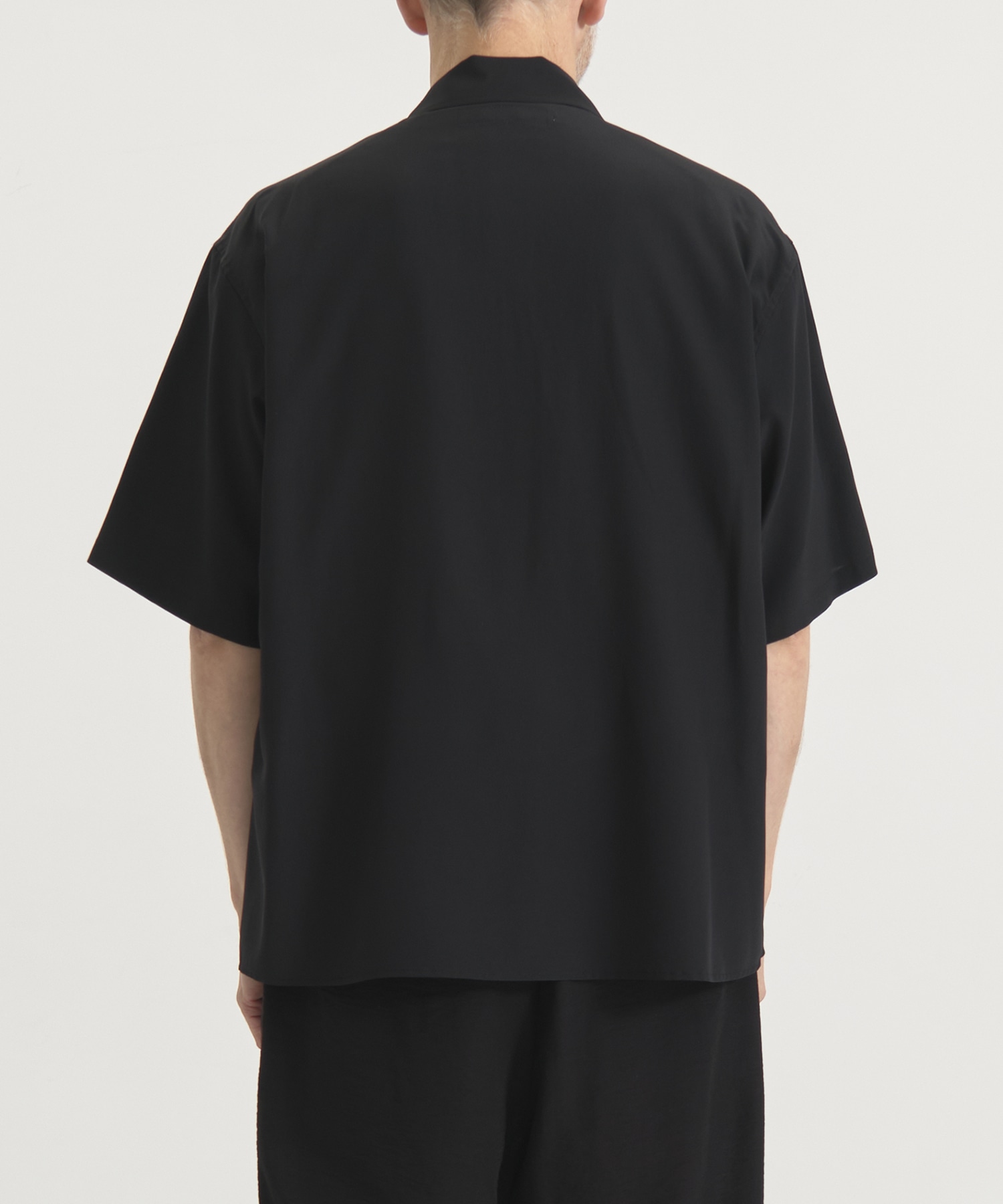皺にならない洗えるSilk S/S Shirts THE TOKYO