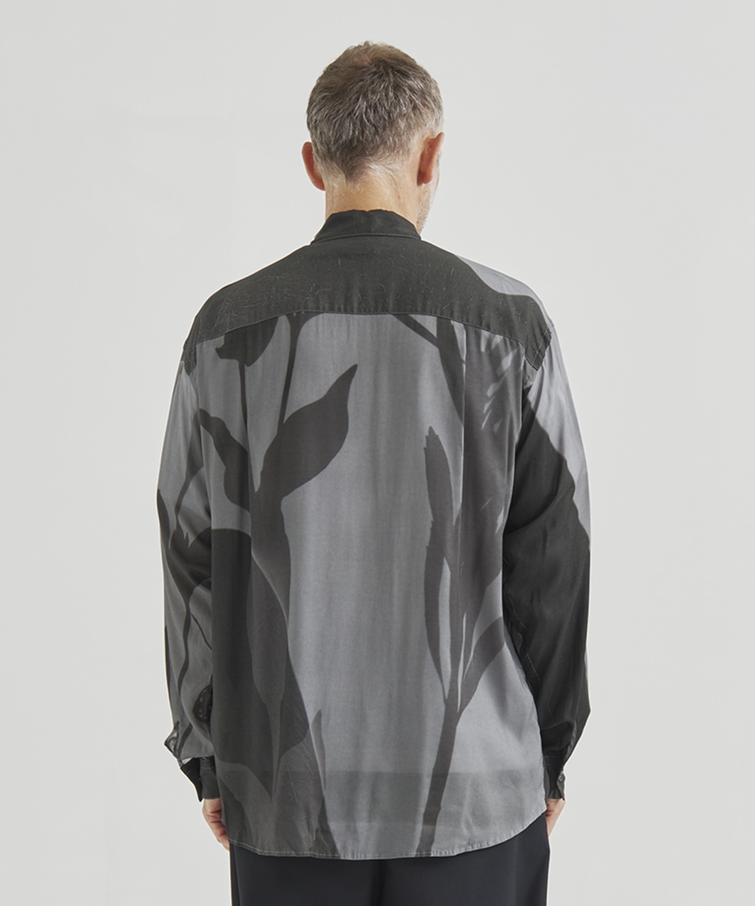 Photogram Printed Rayon Shirt YOKE