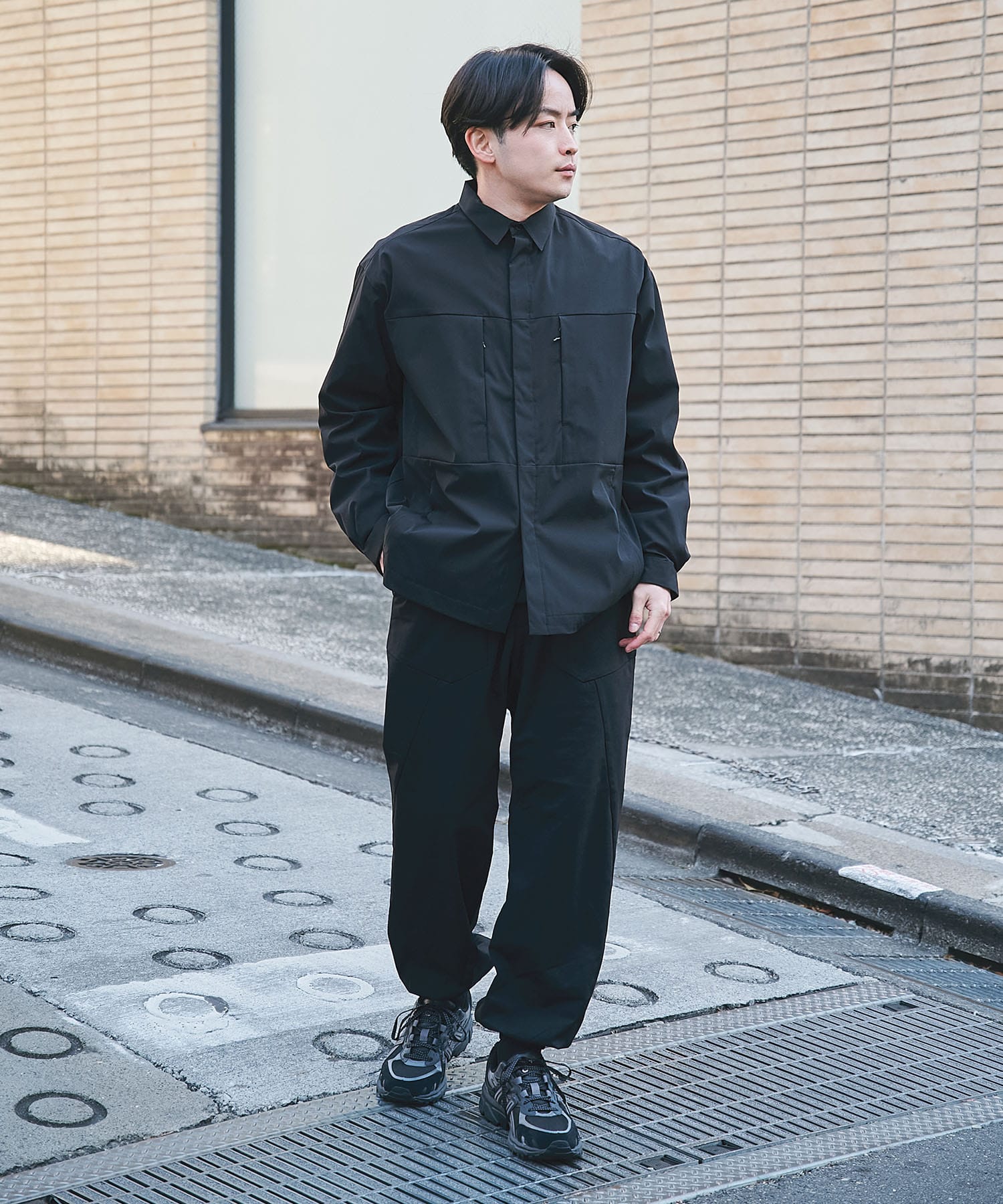 別注BLK L/S SHIRT White Mountaineering