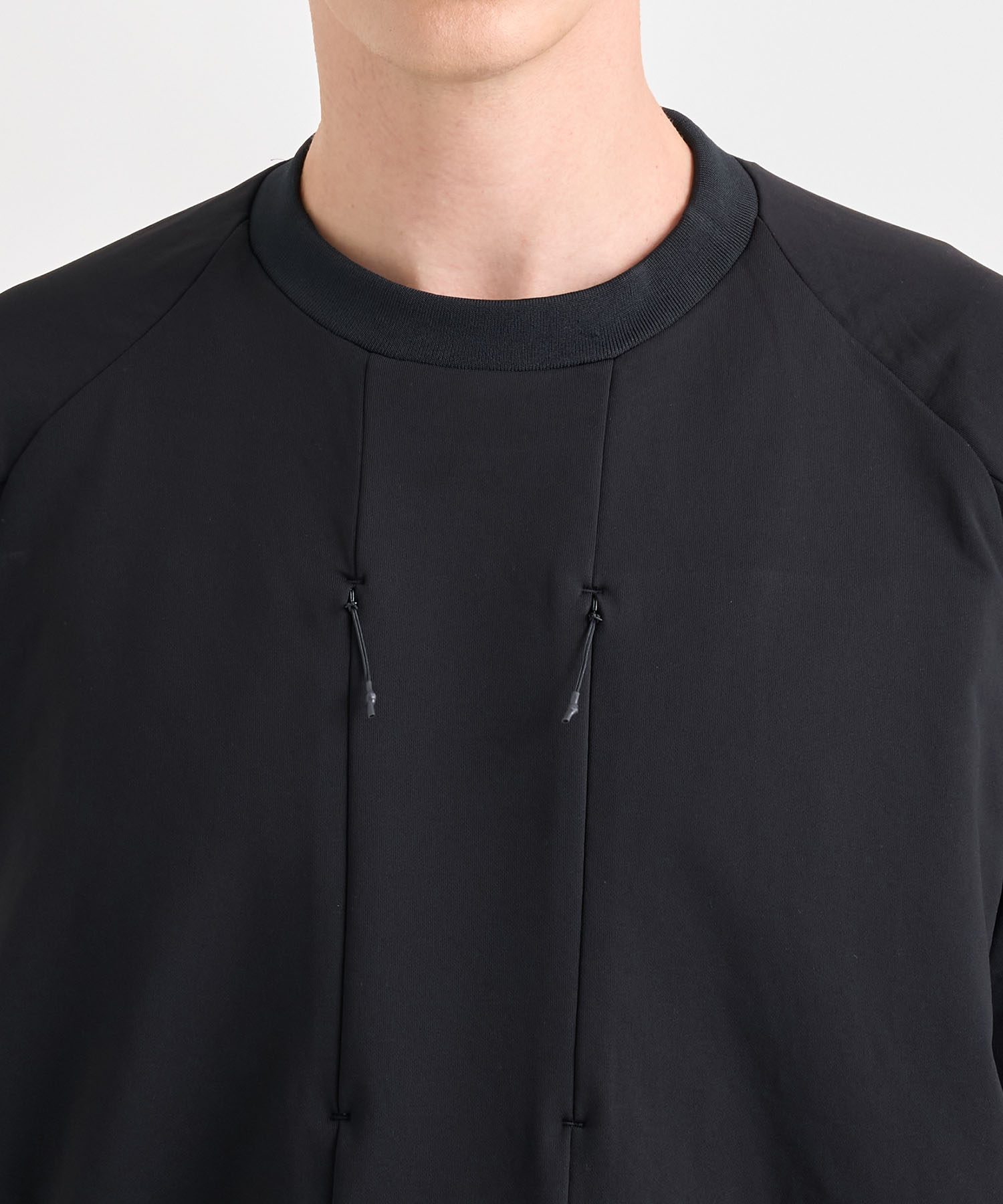 別注BLK SUPER LIGHT SWEAT PO White Mountaineering