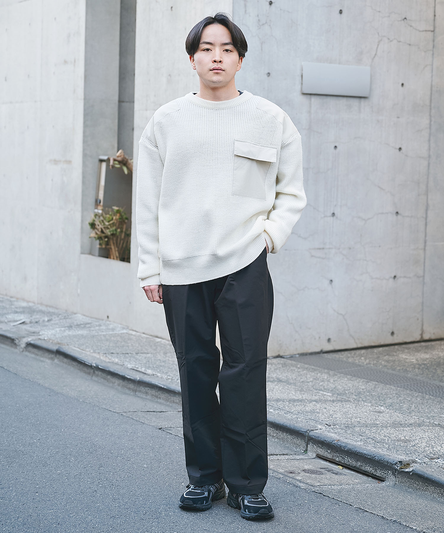 別注TRNG ONLY KNIT PO N.HOOLYWOOD