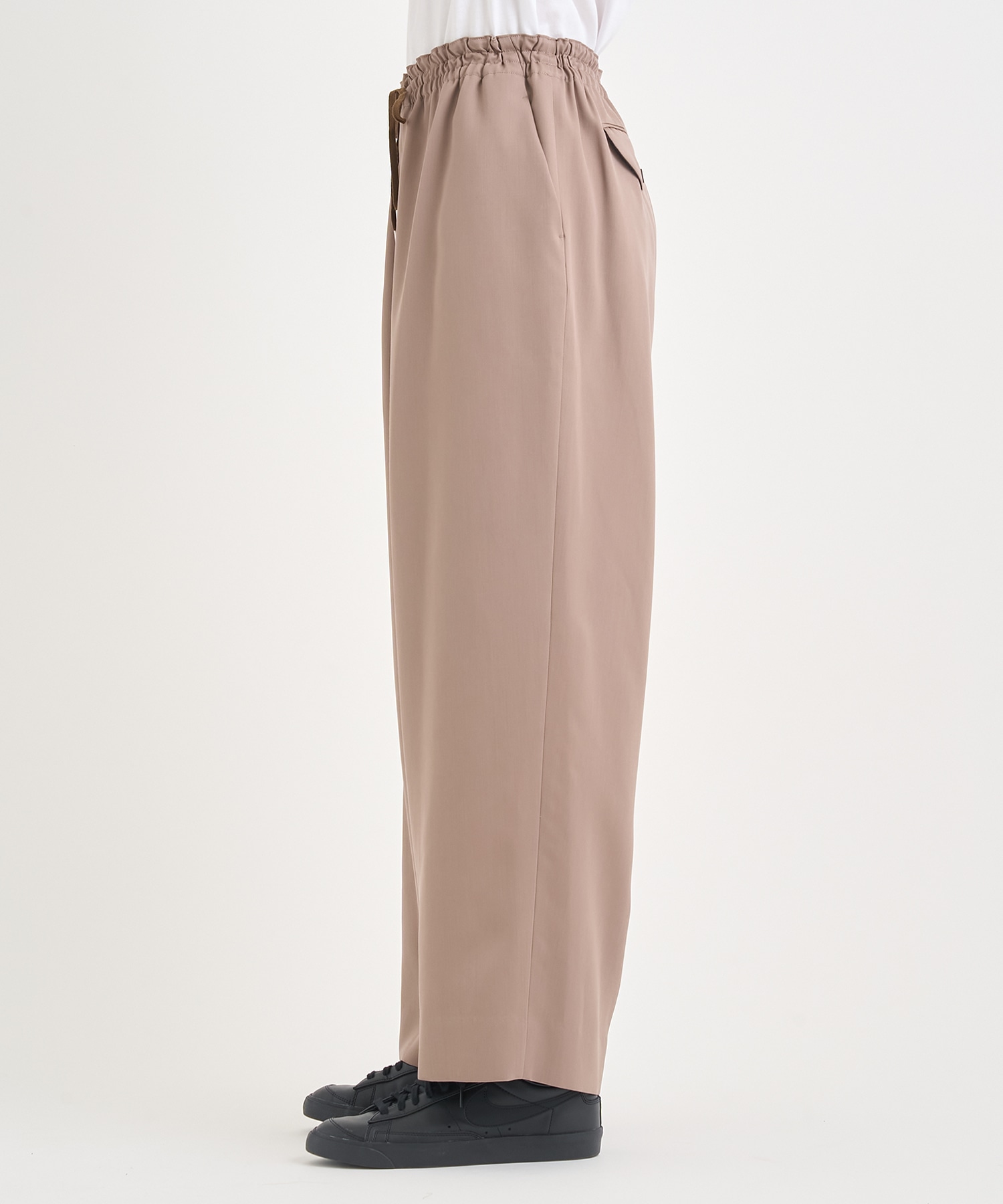25WCM-P14121 WOOL TRACK PANTS kolor