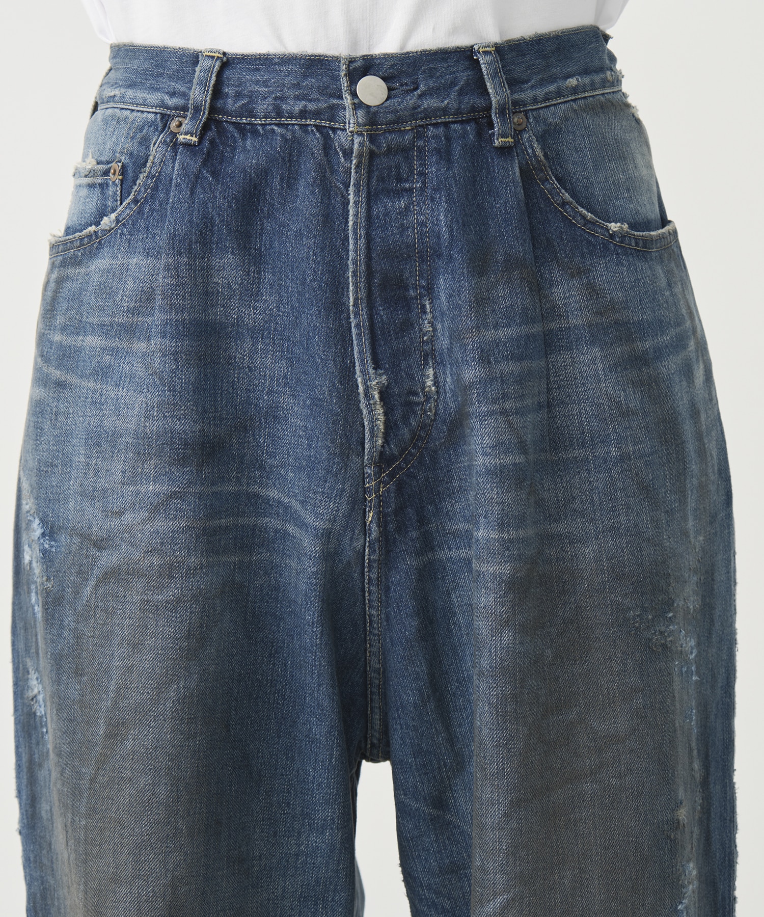 「残りわずか」BAGGY DENIM JEANS ssstein