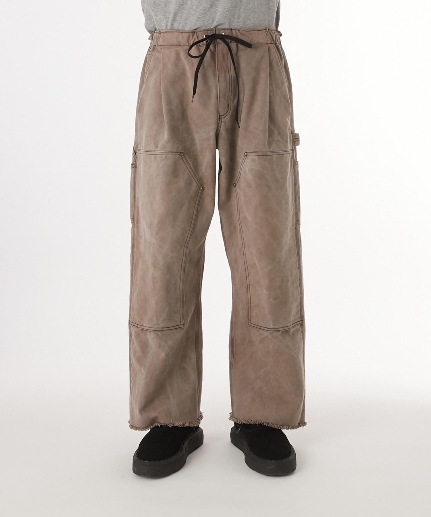 2252-CP71-038 TUCK PANTS N.HOOLYWOOD