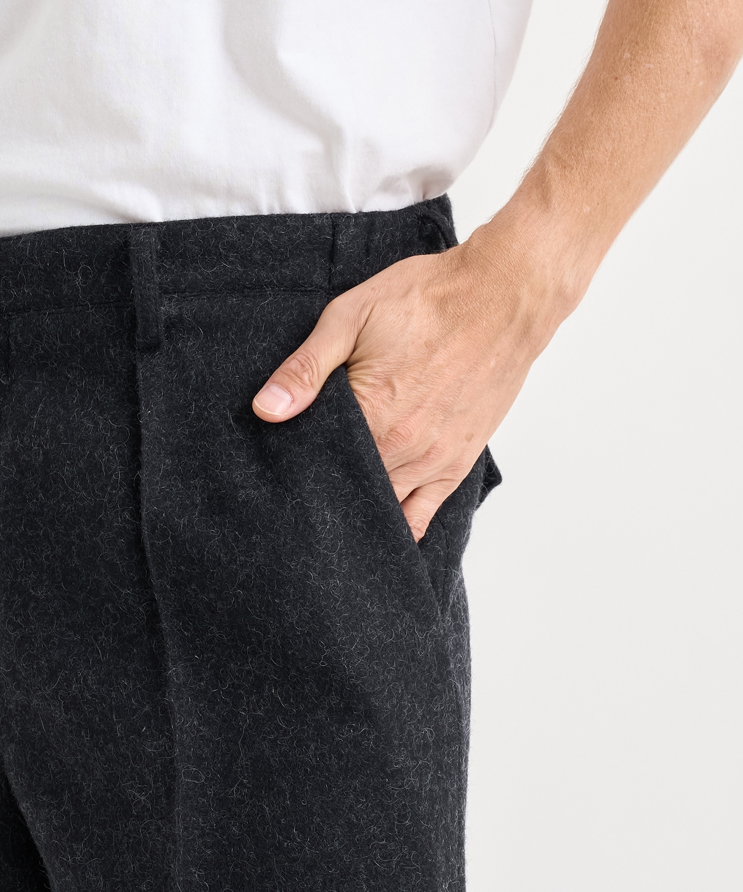ONE TUCK BUGGY TROUSERS IRENISA