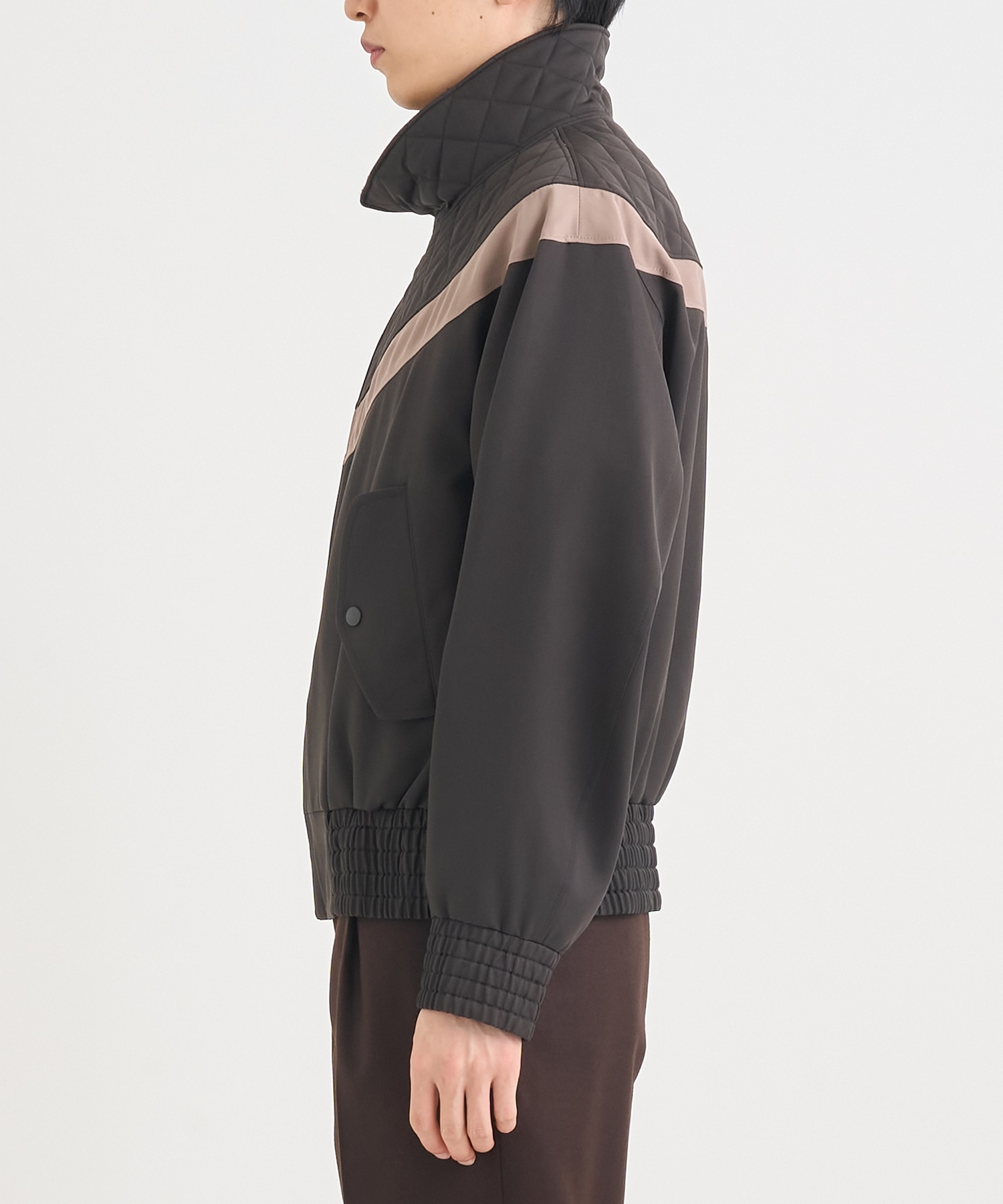 25WCM-G13121 WOOL TRACK BLOUSON kolor