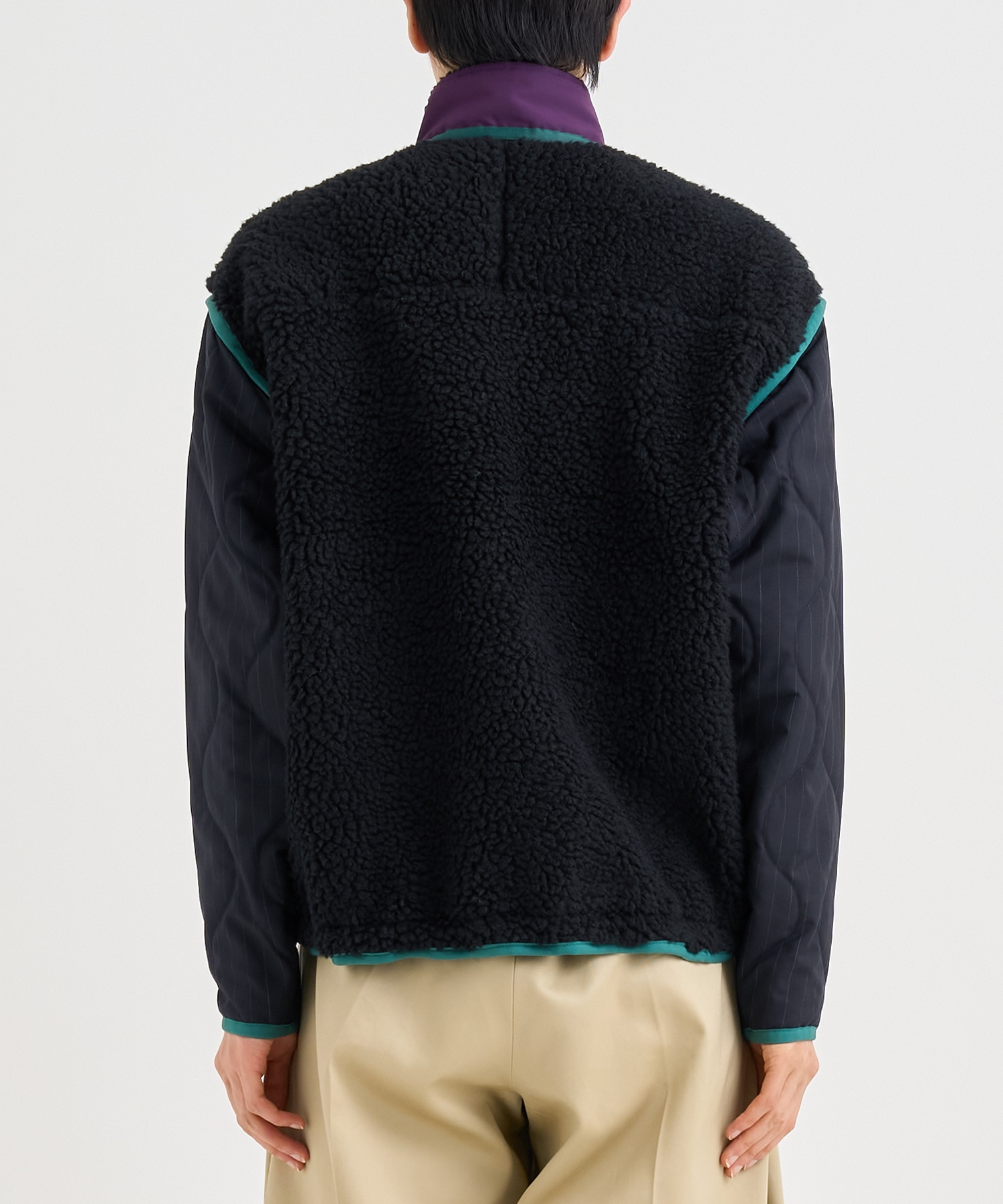 Freece-texture jacket 