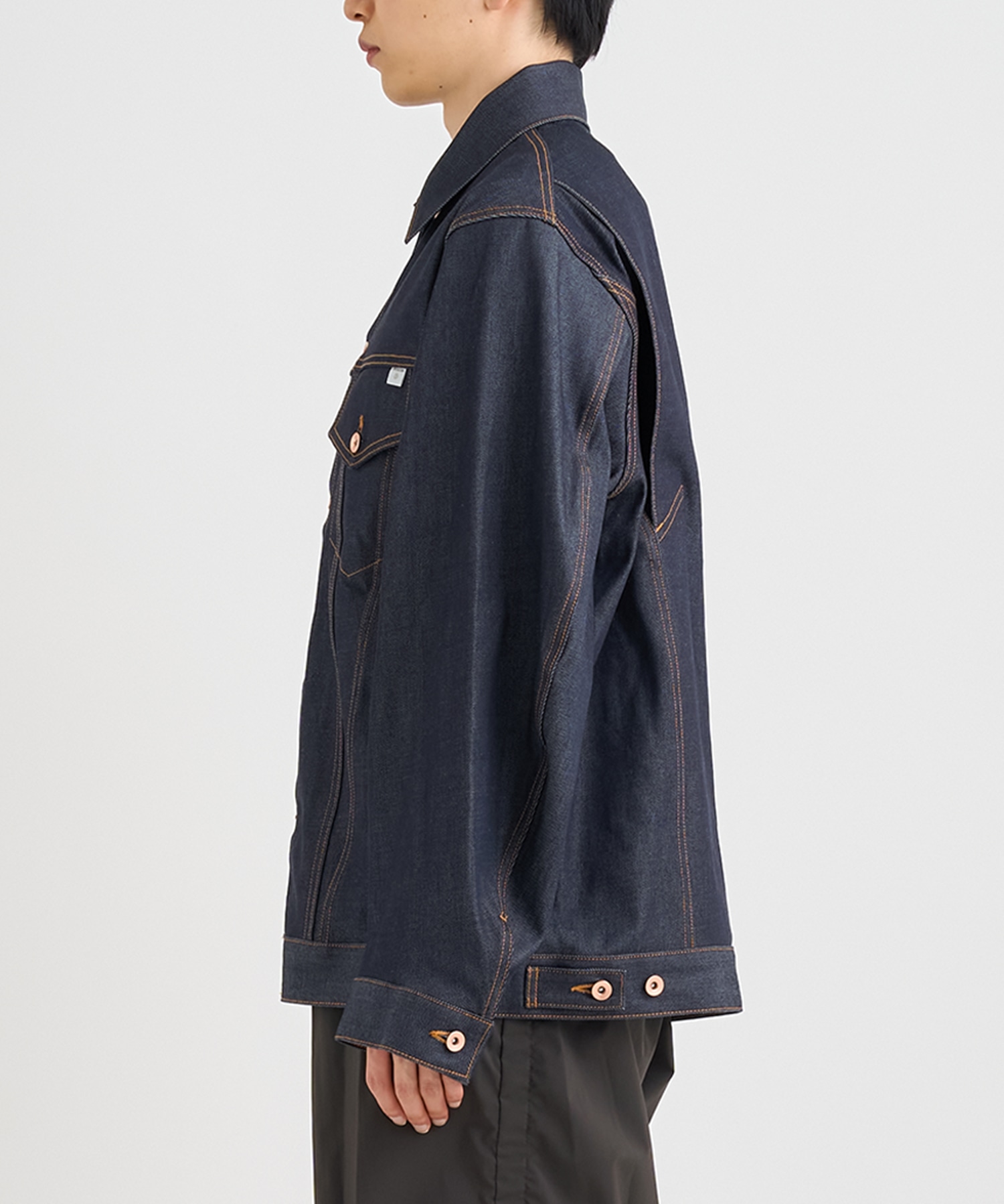 25WBM-G06141 DENIM JACKET kolor