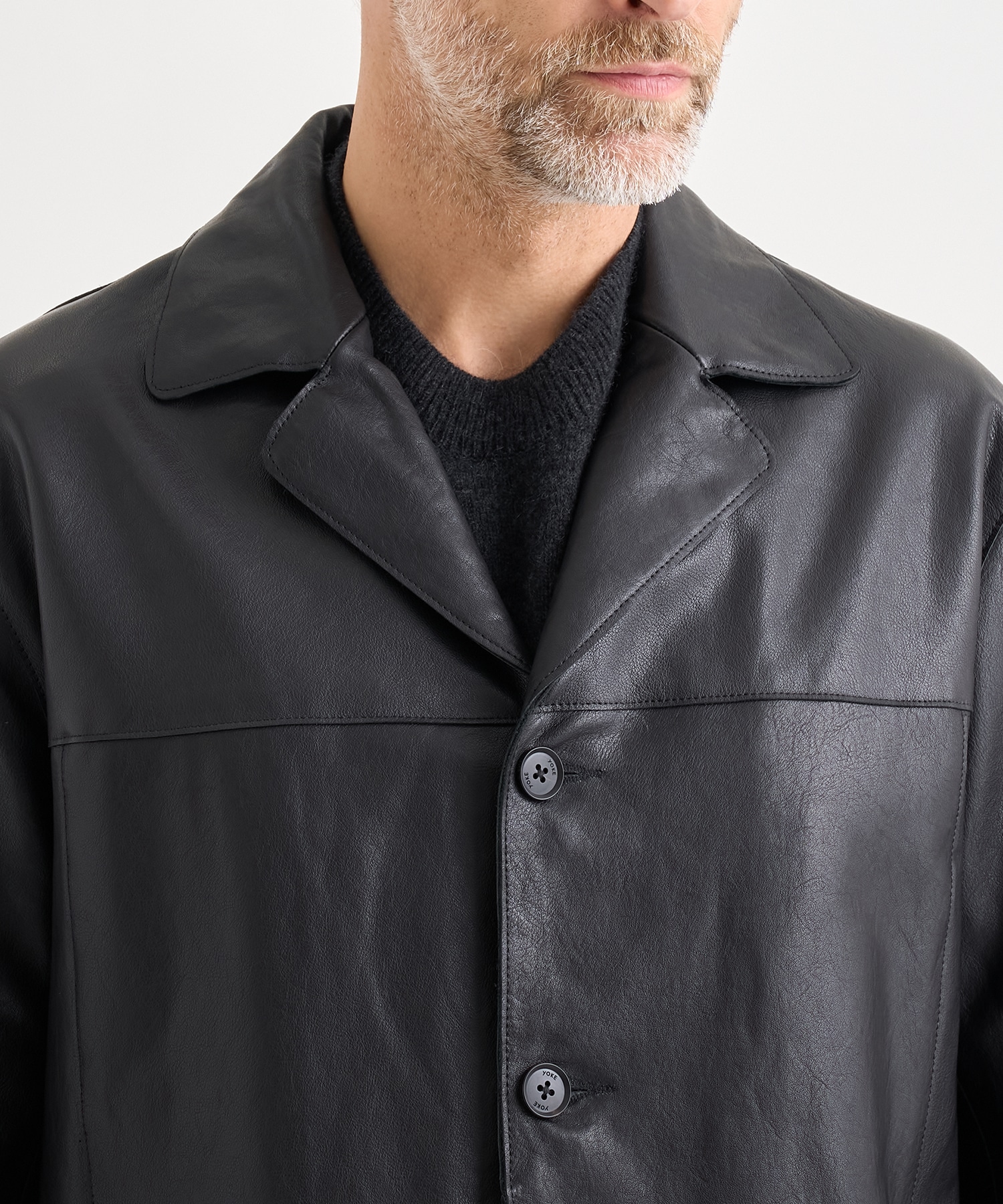 Leather Car Jacket YOKE