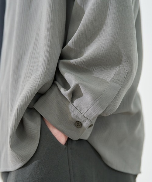 Air pleats リラックスシャツ CITY TOKYO