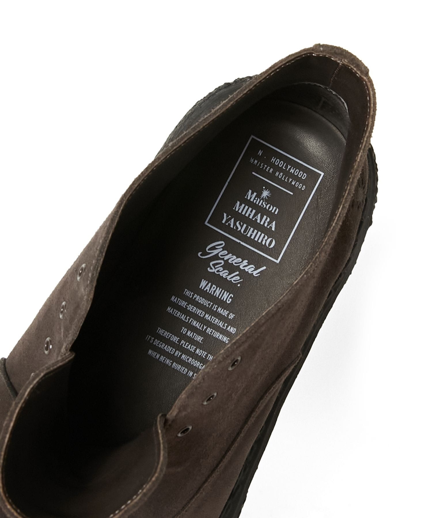 2252-SE01 NHC × GS MMY SUEDE BOOTS N.HOOLYWOOD