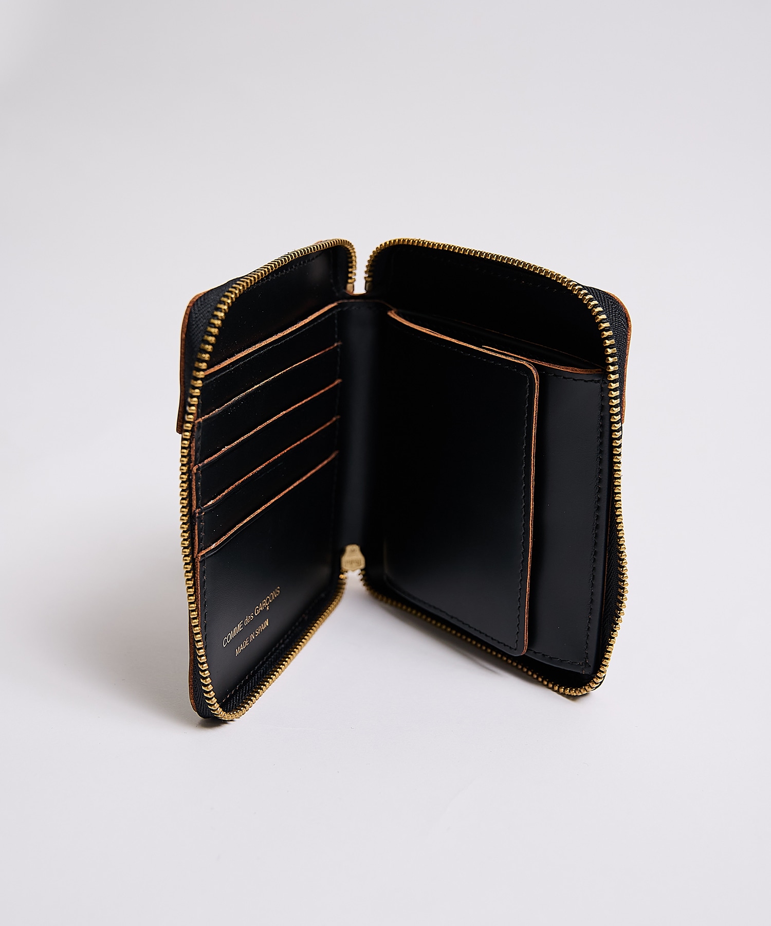 TRIPLE STITCH FALD ZIP WALLET Wallet Comme des Garcons