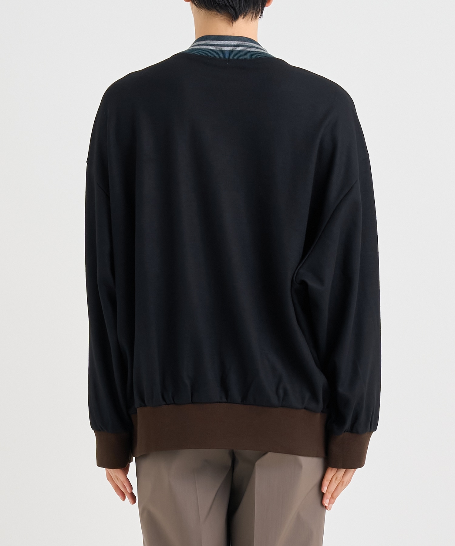 25WBM-T03232 L/S WOOL PO kolor