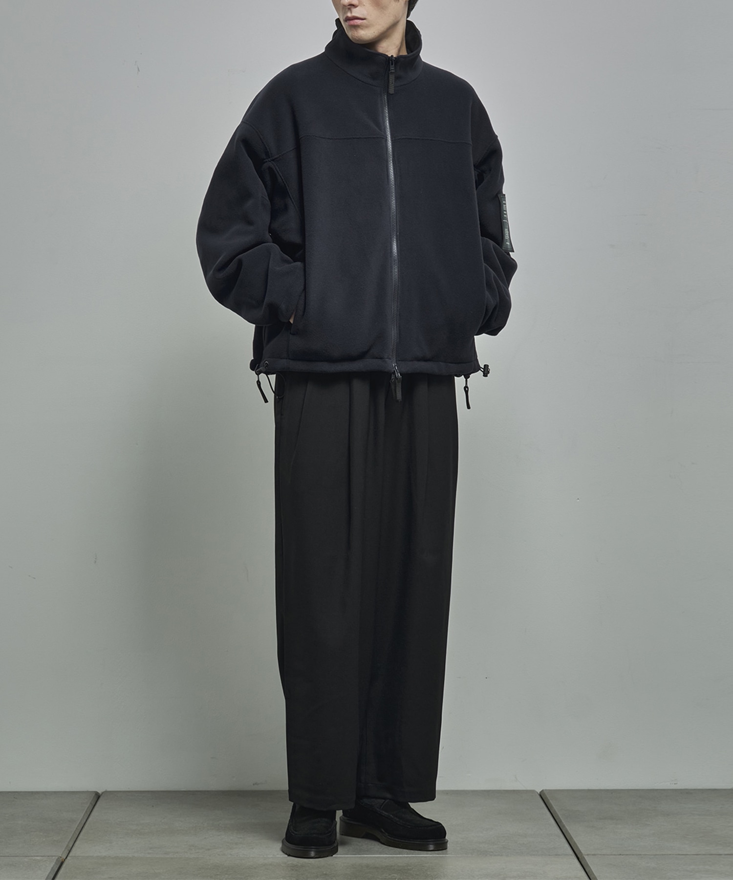 ×WILD THINGS 9252-BL01-003 REVERSIBLE OVERSHIRT N.HOOLYWOOD