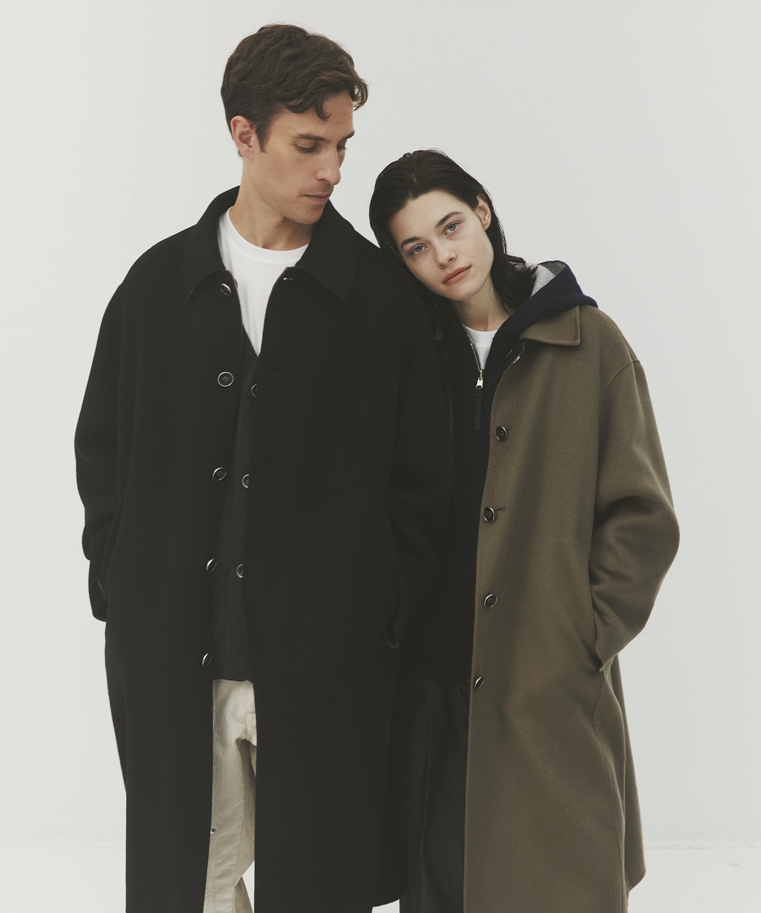 【MENS】CASHMERE REVERSIBLE OVER COAT CASHMERE CASHMERE