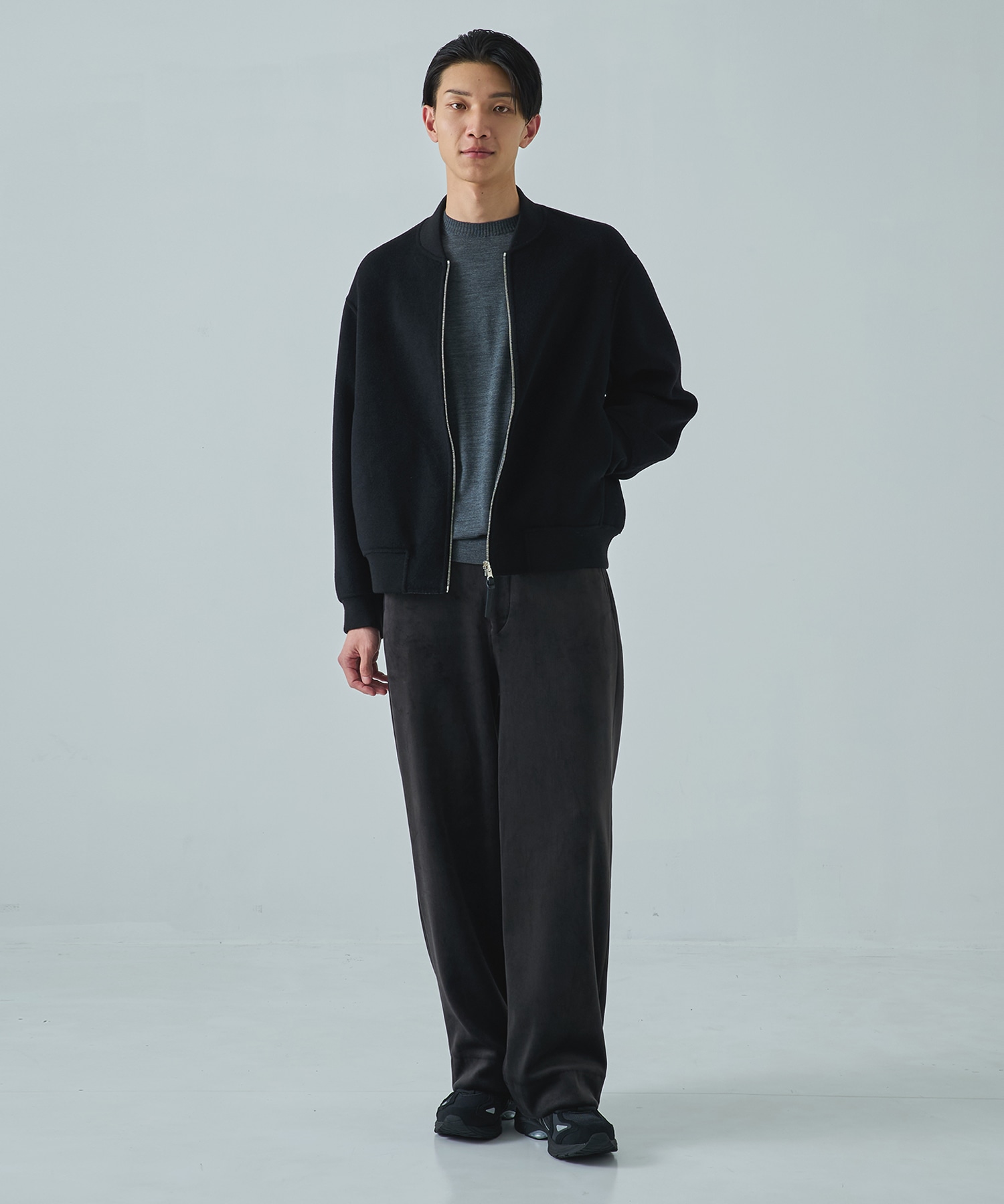 CASHMERE/SILK/WOOL MA-1 CASHMERE CASHMERE