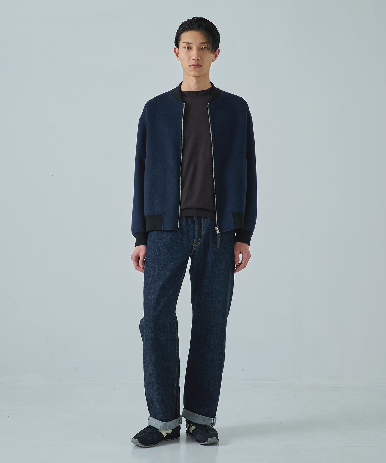 CASHMERE/SILK/WOOL MA-1 CASHMERE CASHMERE