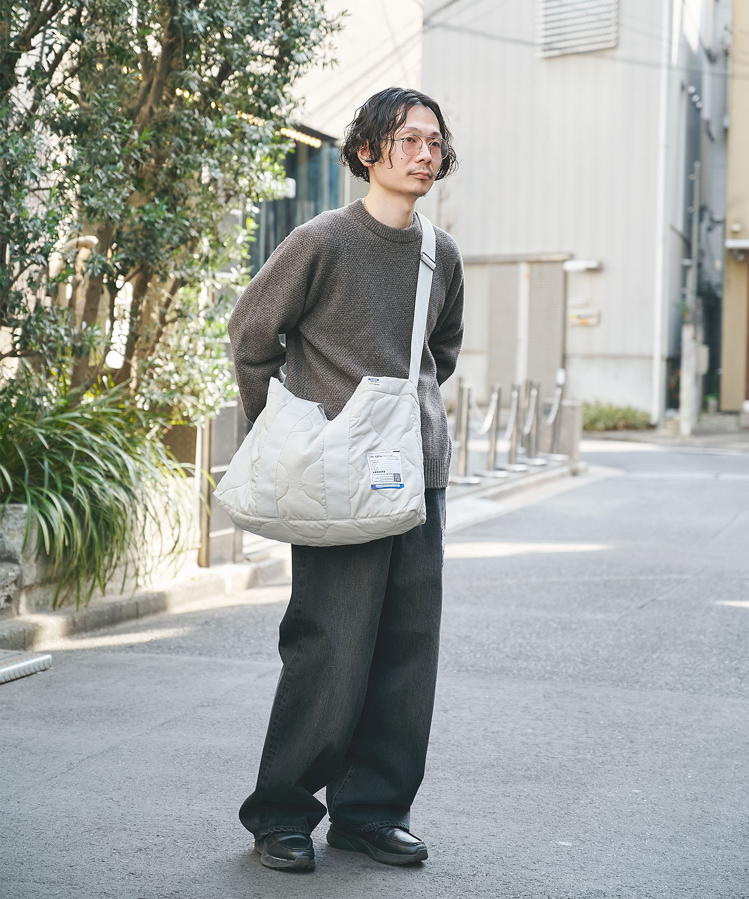 RIPSTOP QUILT 2WAY BAG Maison MIHARA YASUHIRO