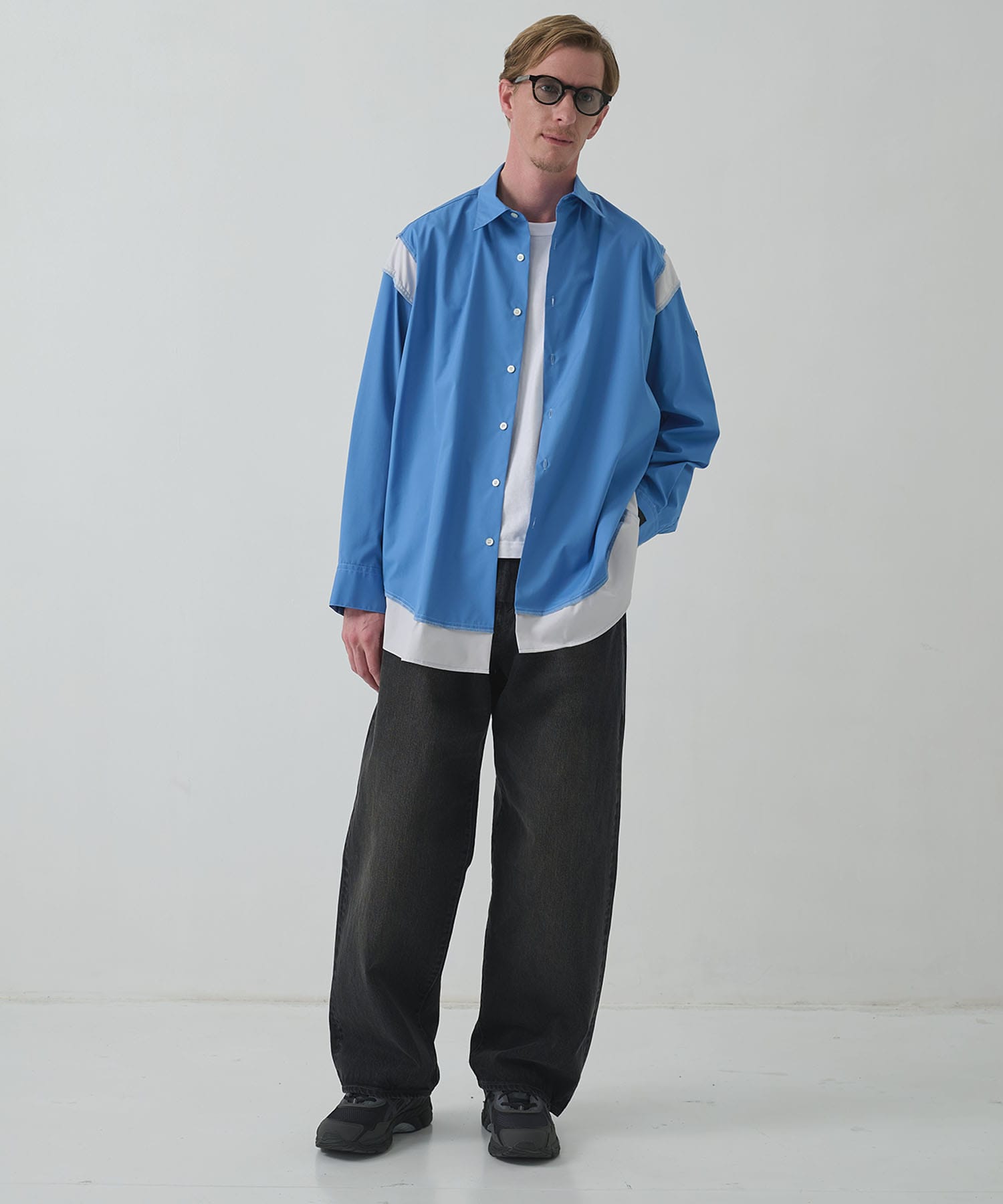 別注切替シャツ N.HOOLYWOOD