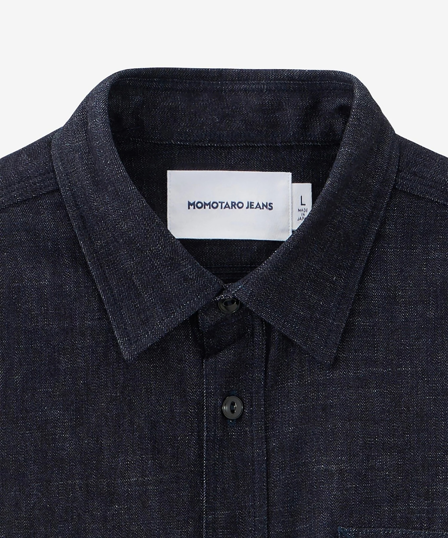 MMLS1000 i TRIPLE STITCH L/S DENIM SHIRT MOMOTARO JEANS