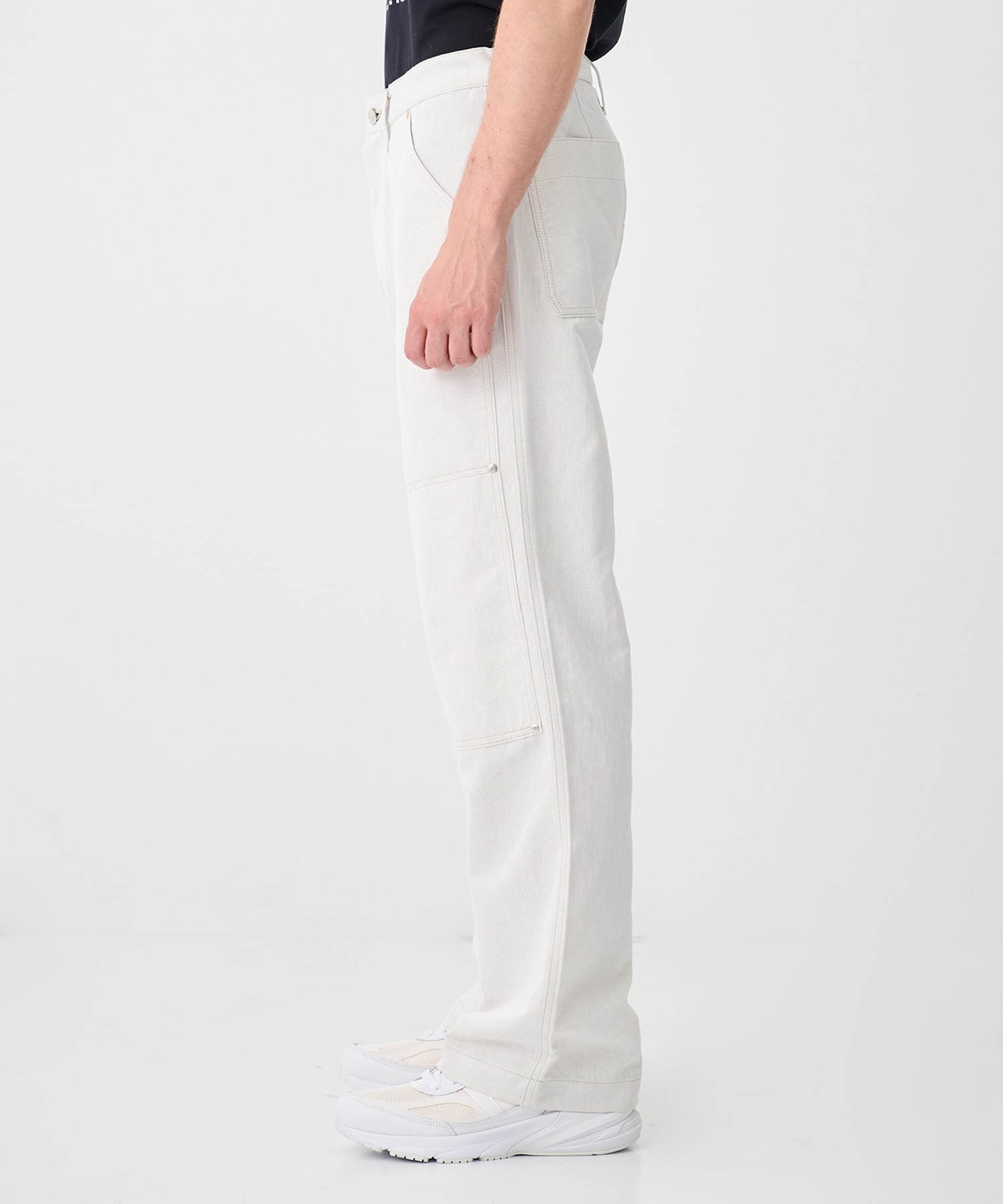 別注NEW CLASSIC WORK JEANS NATURAL LINEN TANAKA