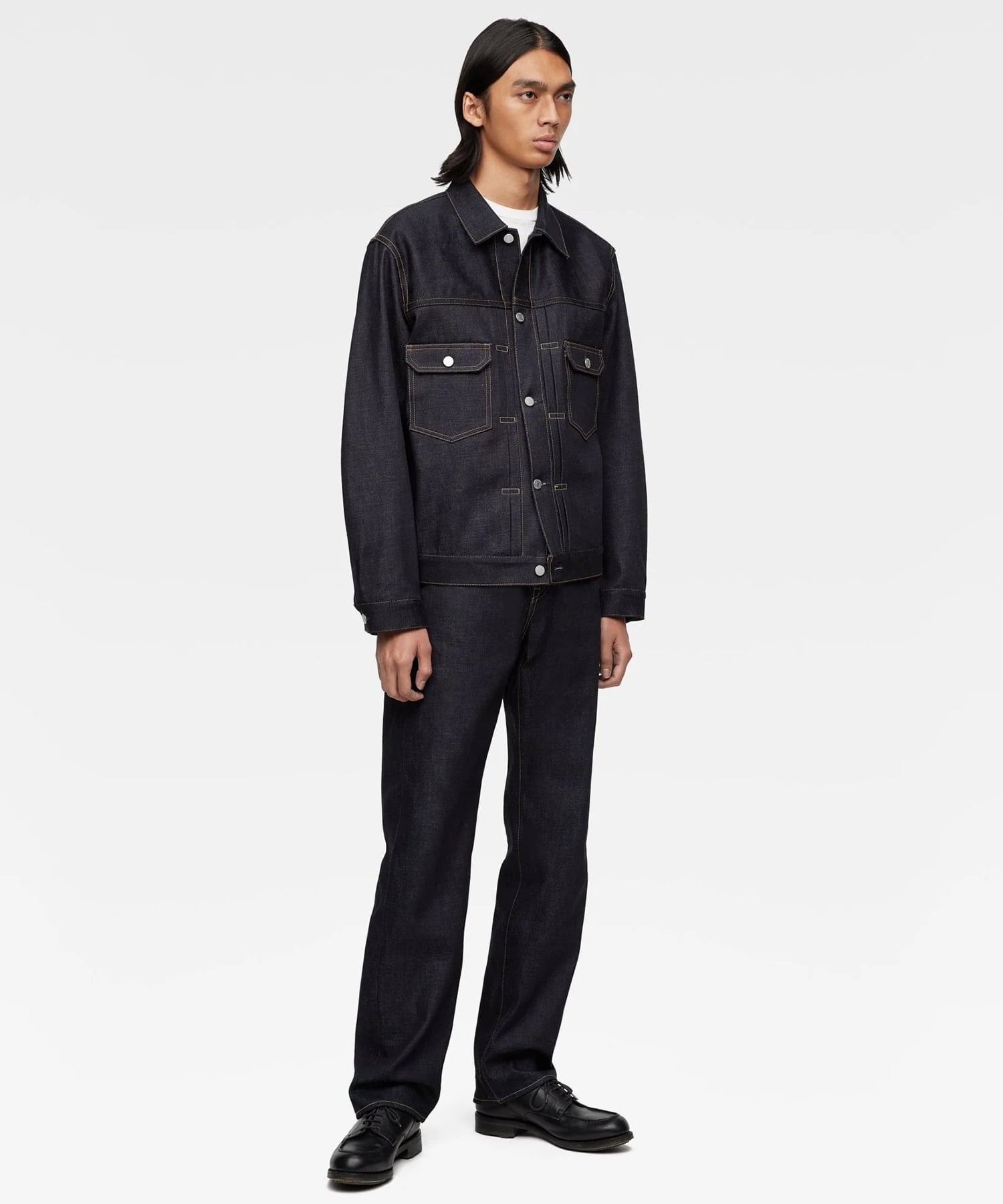 MMJZ0100 i 100 STANDARD STRAIGHT 14.7oz MOMOTARO JEANS