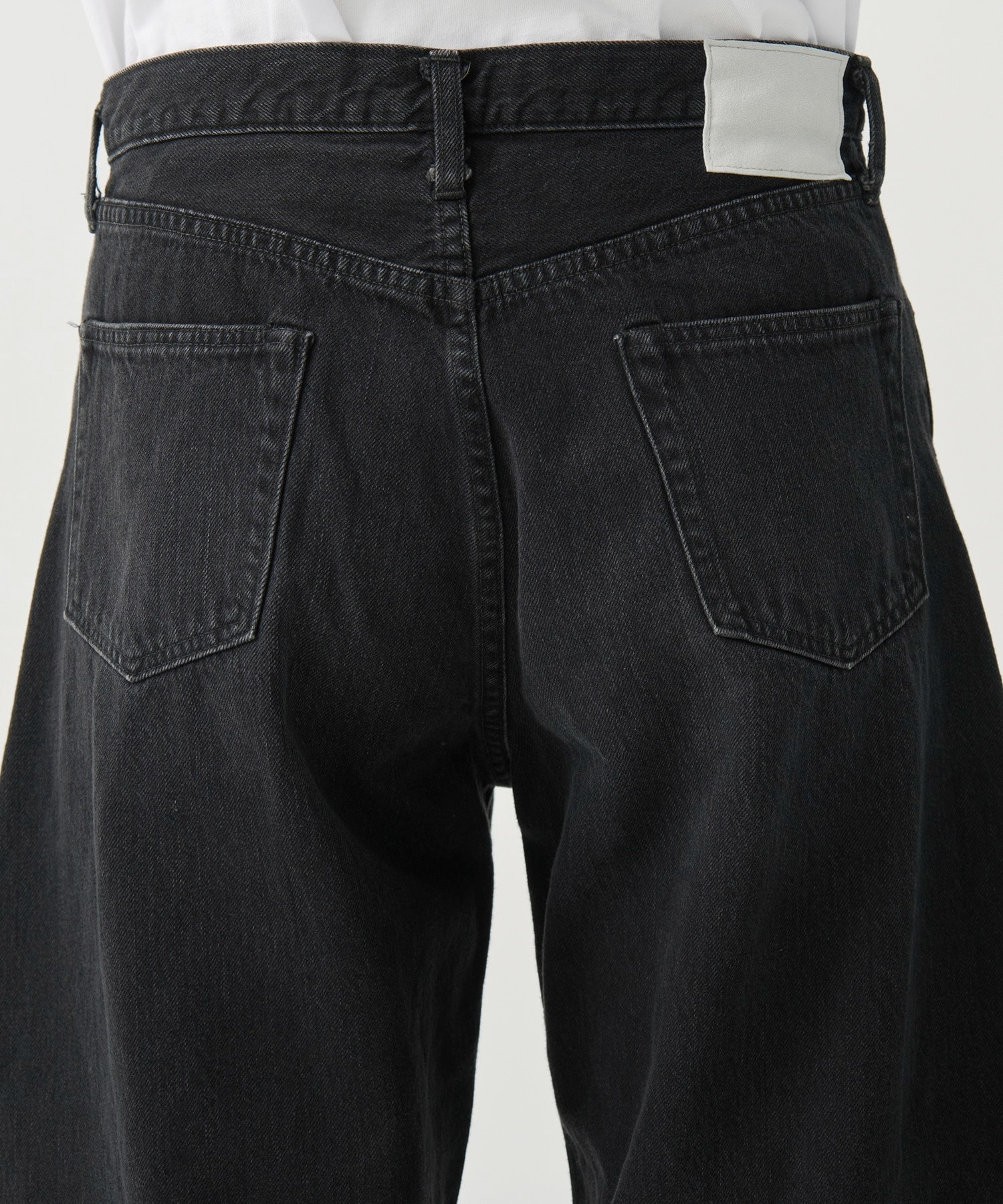 【シュタイン】ST.1563 DEFORMATION WIDE DENIM PANTS ssstein