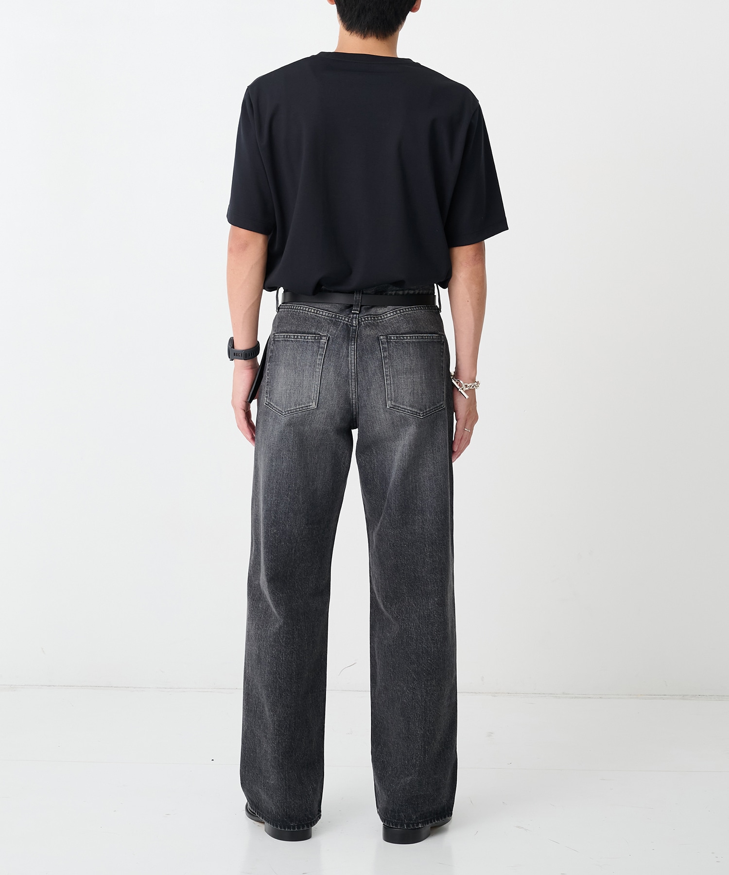 【シュタイン】ST.1566 LOOSE DENIM PANTS ssstein