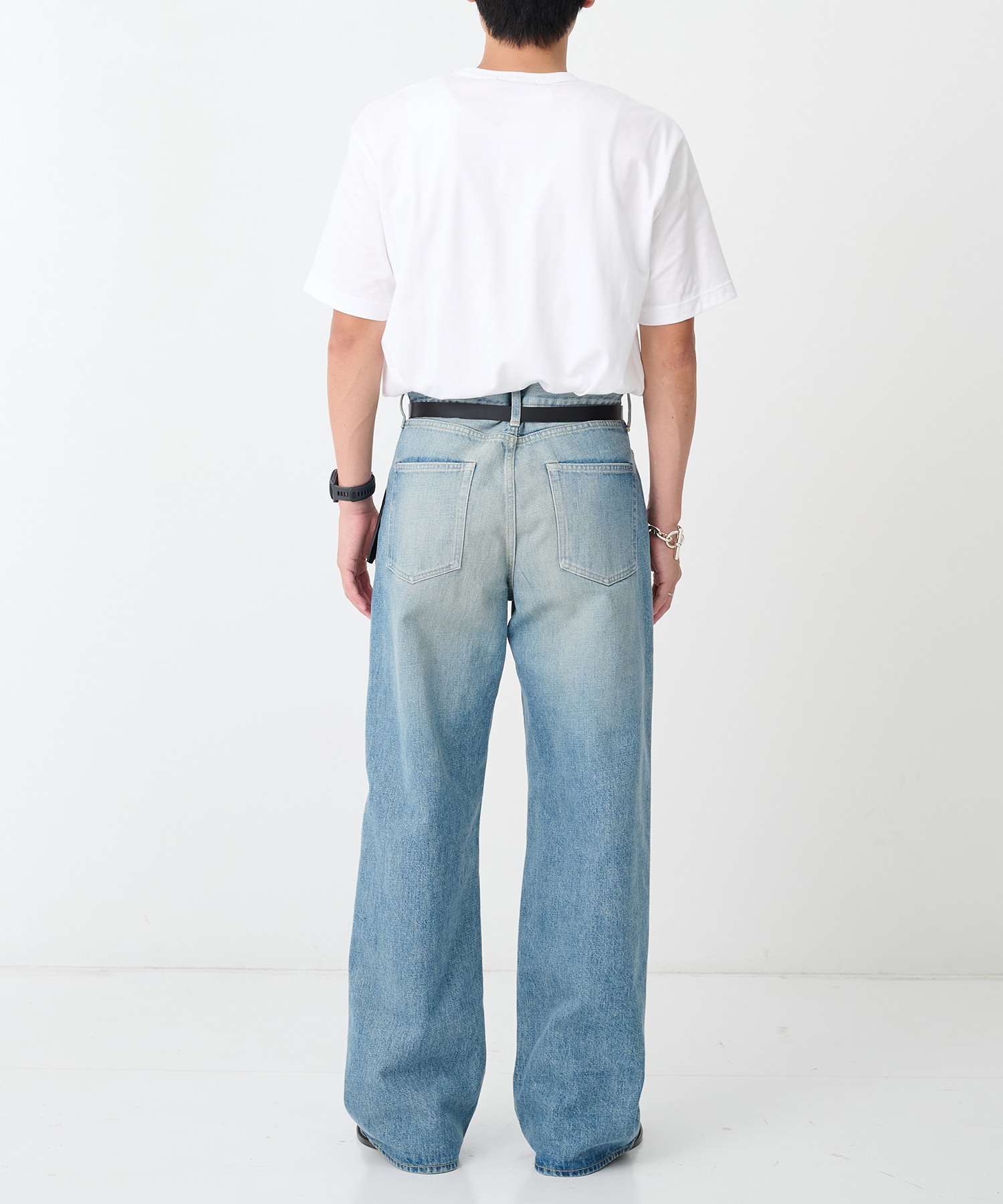 【シュタイン】ST.1566 LOOSE DENIM PANTS ssstein