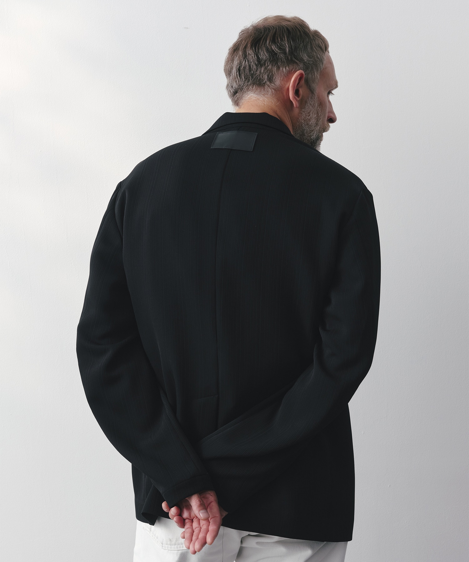 SILK α Pleats Summer Jacket SILK α