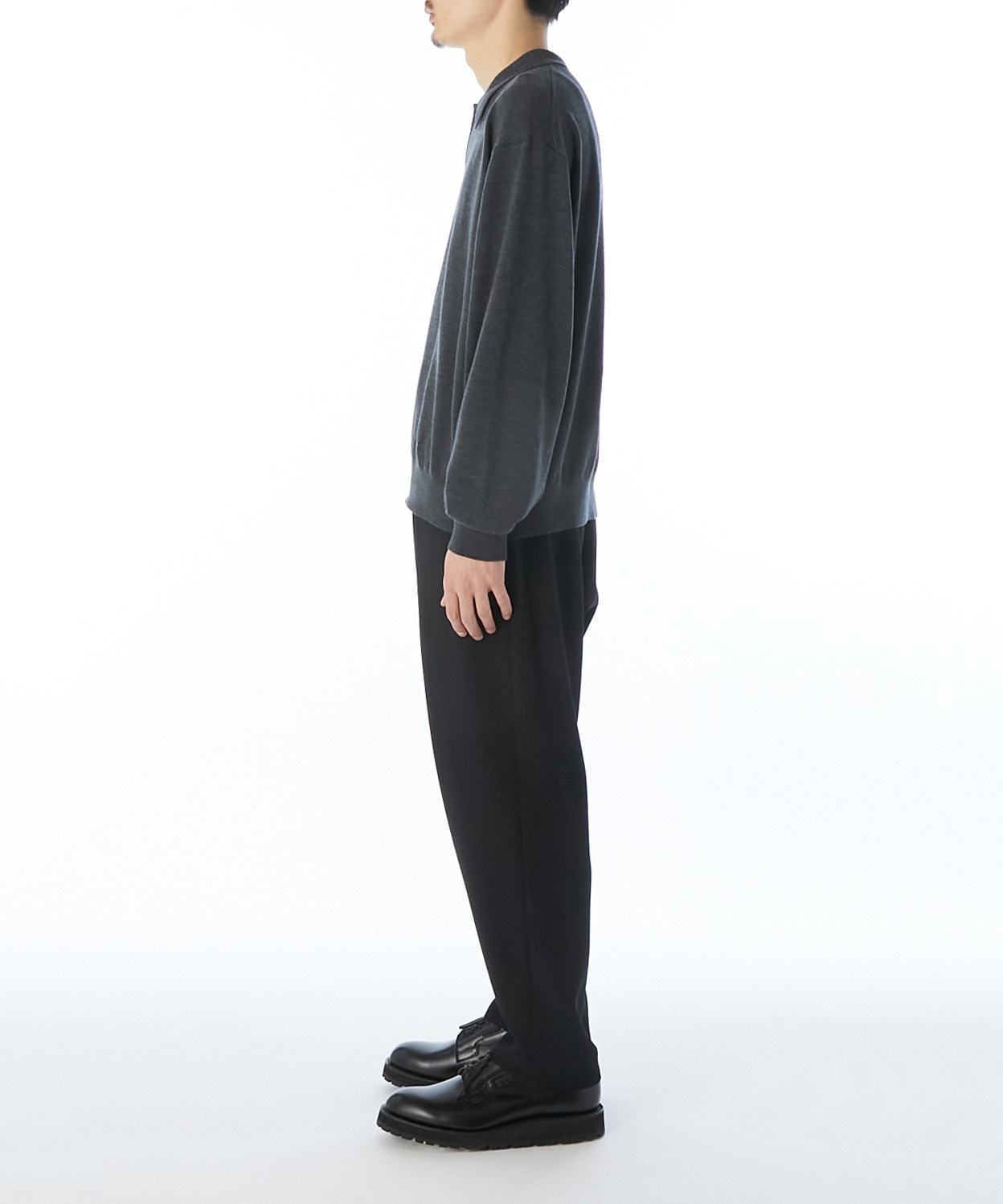 【エヌハリウッド】2262-KT24-034 KNIT POLO SHIRT N.HOOLYWOOD