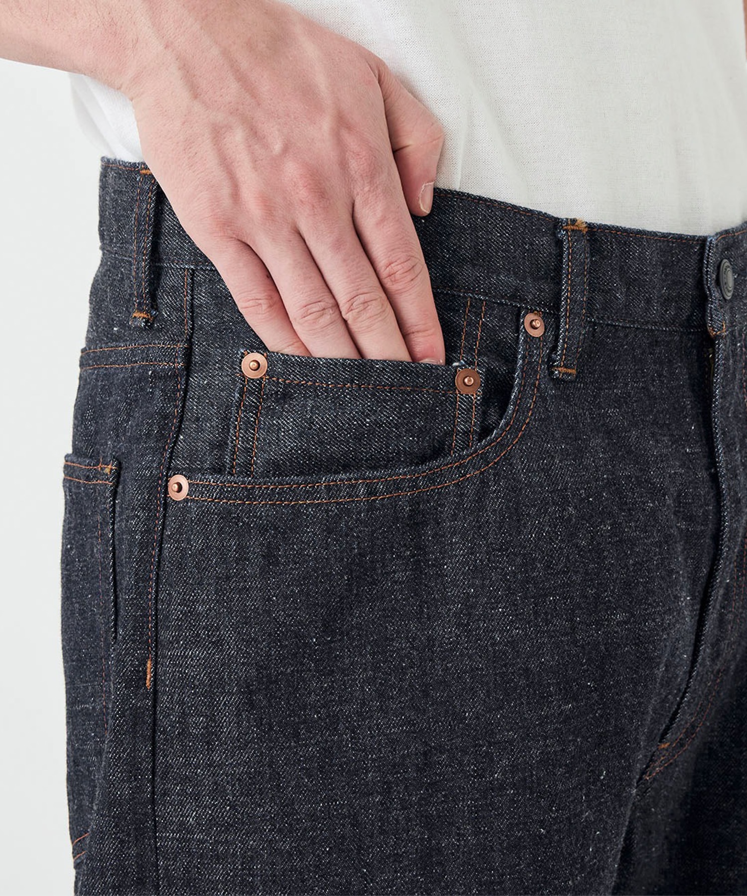 S26FC075 Selvage Denim Straight Pants nanamica