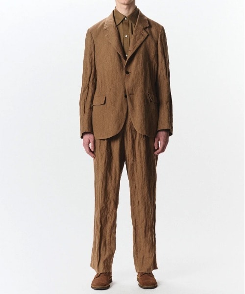 A26C16PT01C DOUBLE PLEATED TROUSERS MARKAWARE