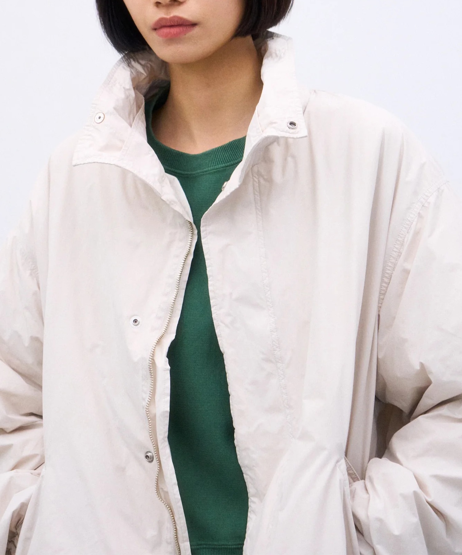 JKAGLW0800 AIR WEATHER SHORT MODS COAT ATON