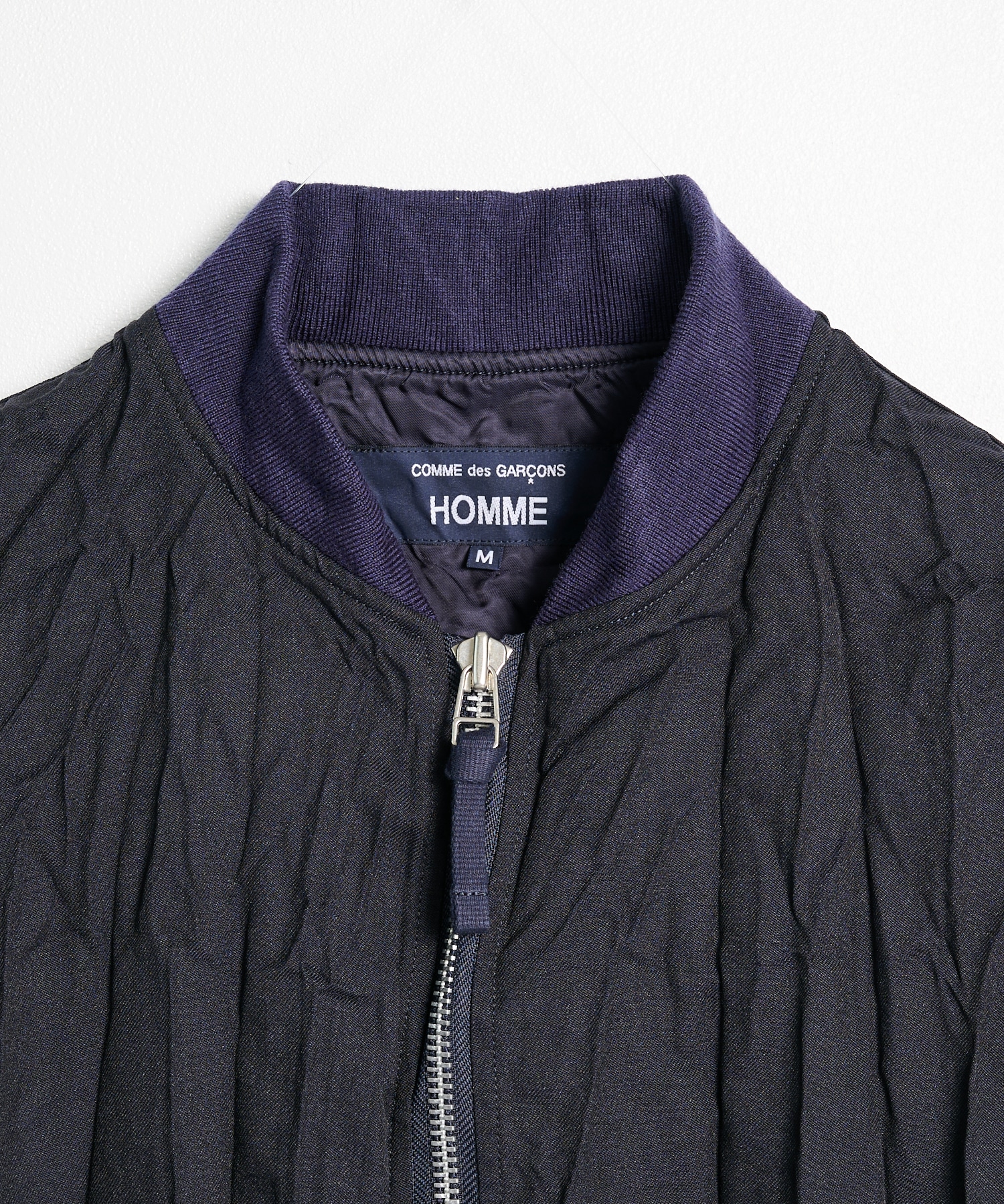 【コムデギャルソンオム】HR-J007-051 PE Wool Twill Washer MA-1 COMME des GARCONS HOMME