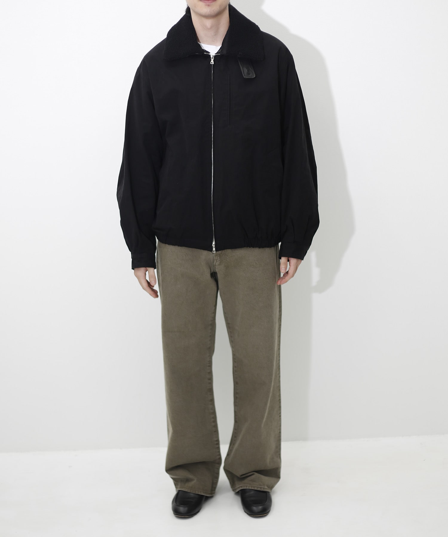 【シュタイン】ST.1576 DETATCHABLE COLLAR RESIN-FINISH COTTON JACKET ssstein