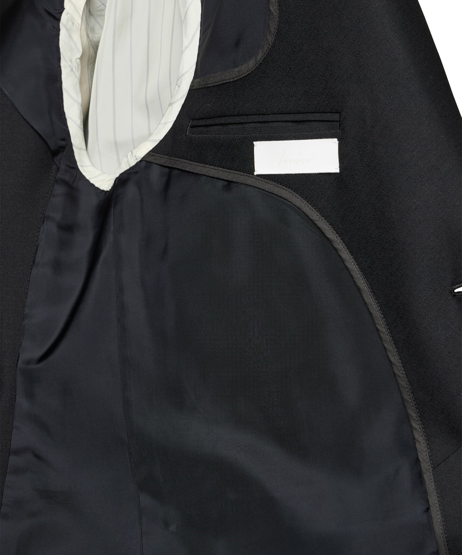 【イレニサ】IH-26FW-J007-NDVH MODIFIED SHAWL-COLLAR JACKET IRENISA
