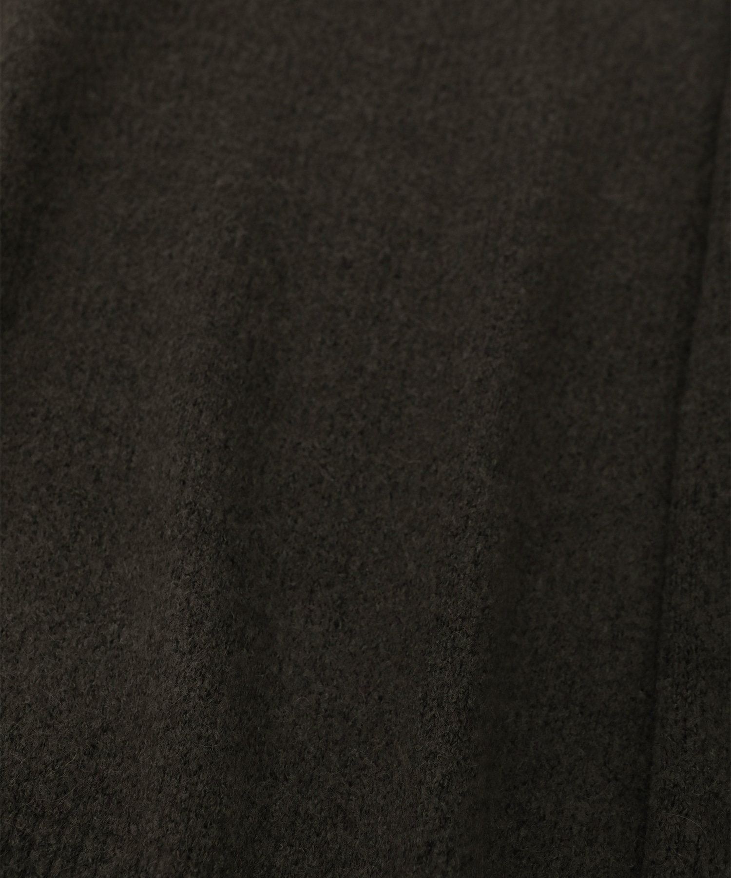 【イレニサ】別注LEATHER ELBOW PATCH MOHAIR KNIT PO 