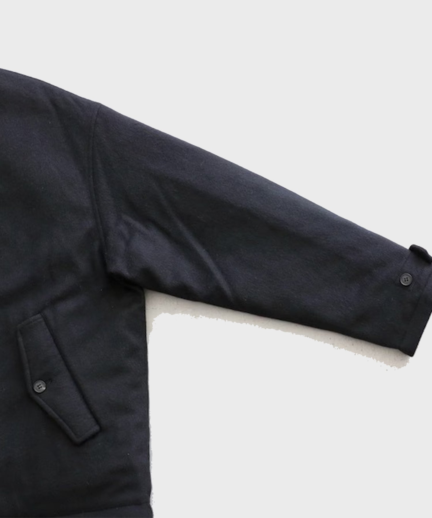 【コムデギャルソンオム】HR-J024-051 Wool Light Shaggy×Cupro Twill Quilting Reversib COMME des GARCONS HOMME