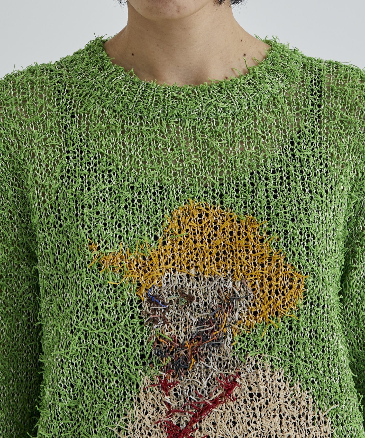 おすすめネット ゴッホの人気アイテム メルカリ Kota ] GushikenSummer TOP Van GOGH Gogh knit  gushiken ゴッホ トップス