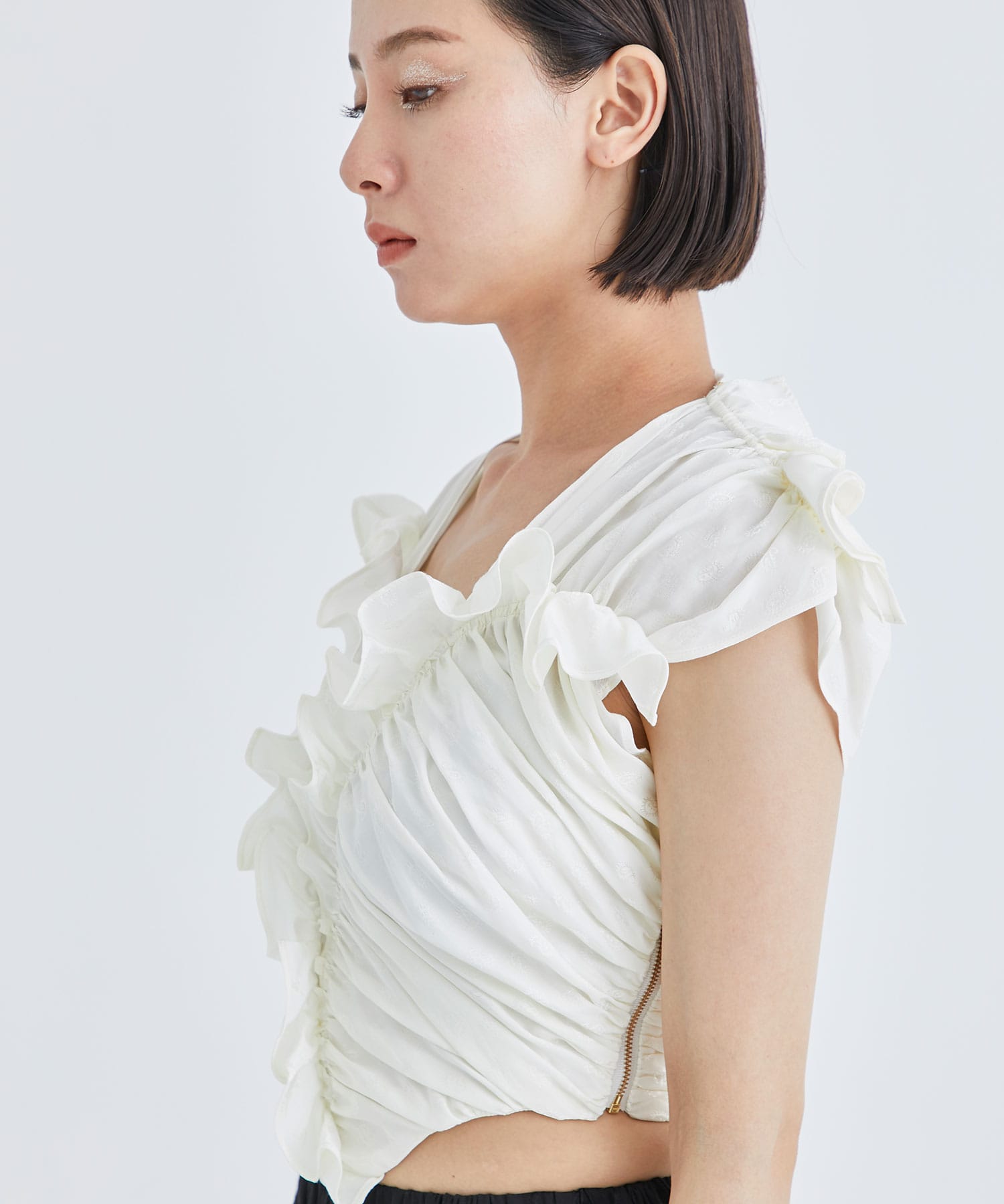 全品送料無料】 FETICO フェティコ White Gathered （フェティコ