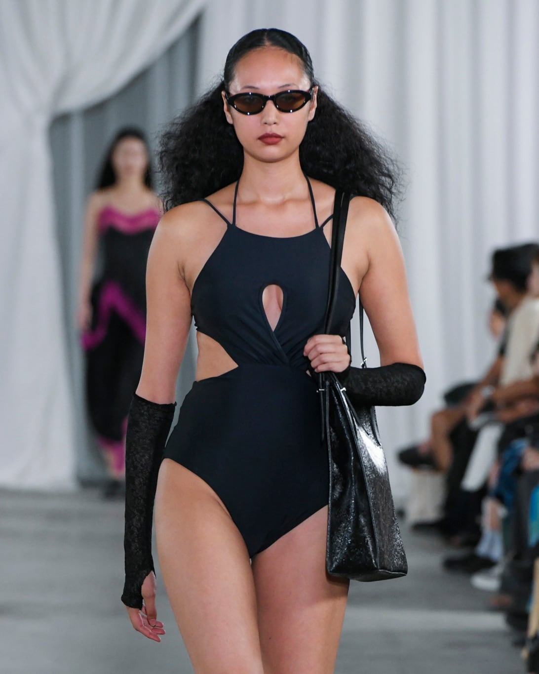 CUT-OUT TWISTED SWIMSUIT FETICO