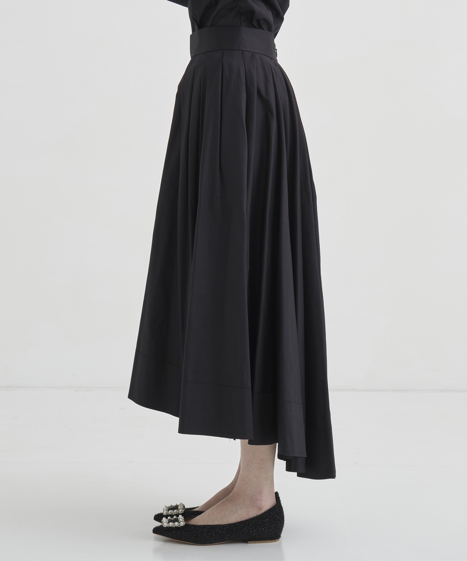 TUCK VOLUME SKIRT for THE TOKYO MADISONBLUE